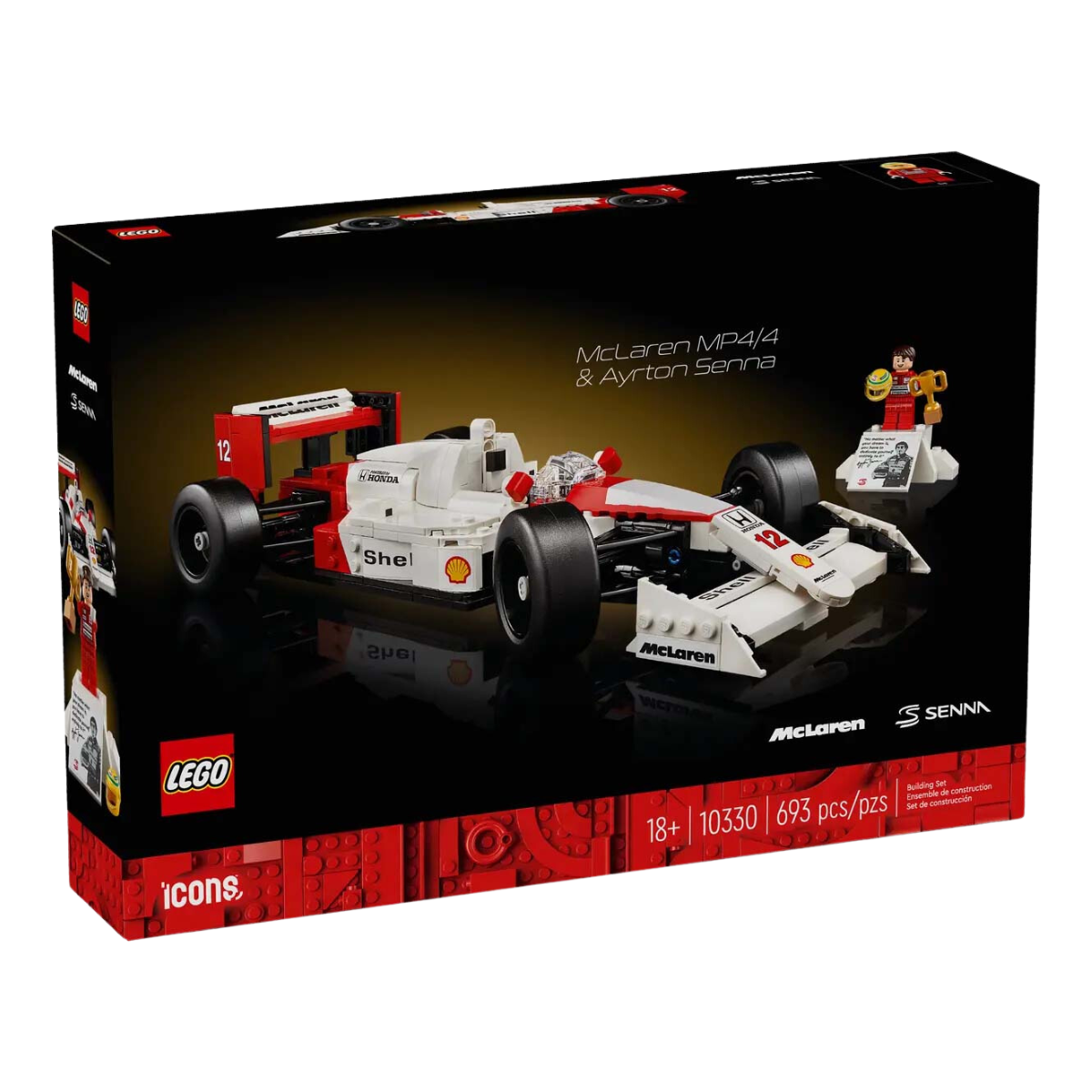 McLaren MP4/4 y Ayrton Senna