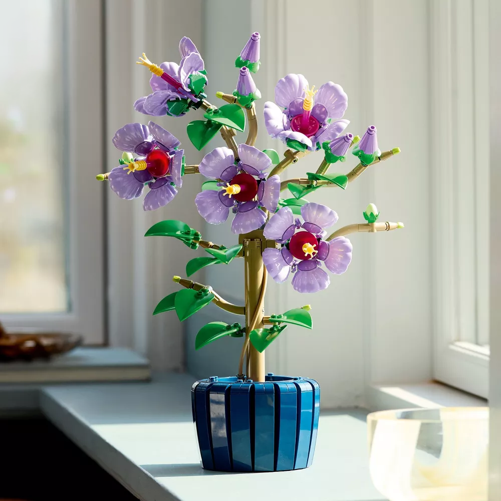 Lego | Set de Construcción de Flores de Hibisco