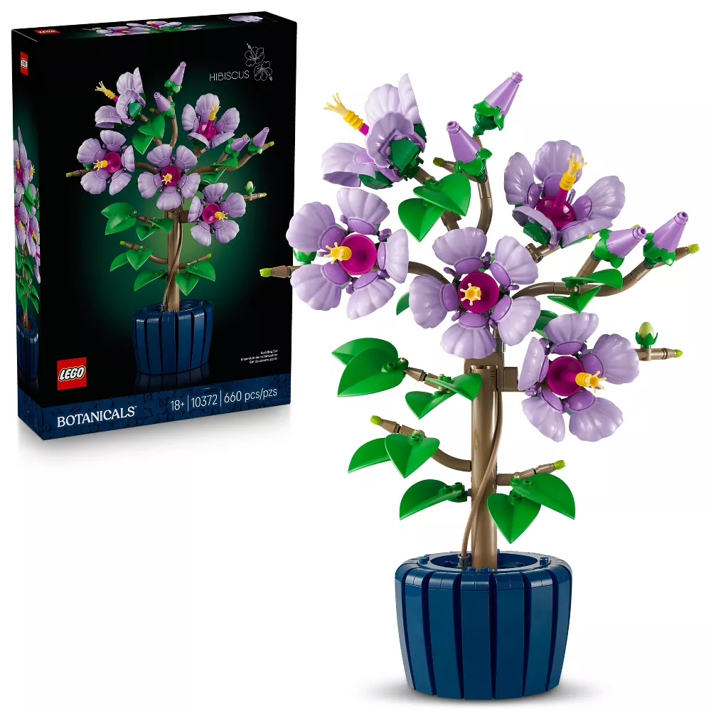 Lego | Set de Construcción de Flores de Hibisco