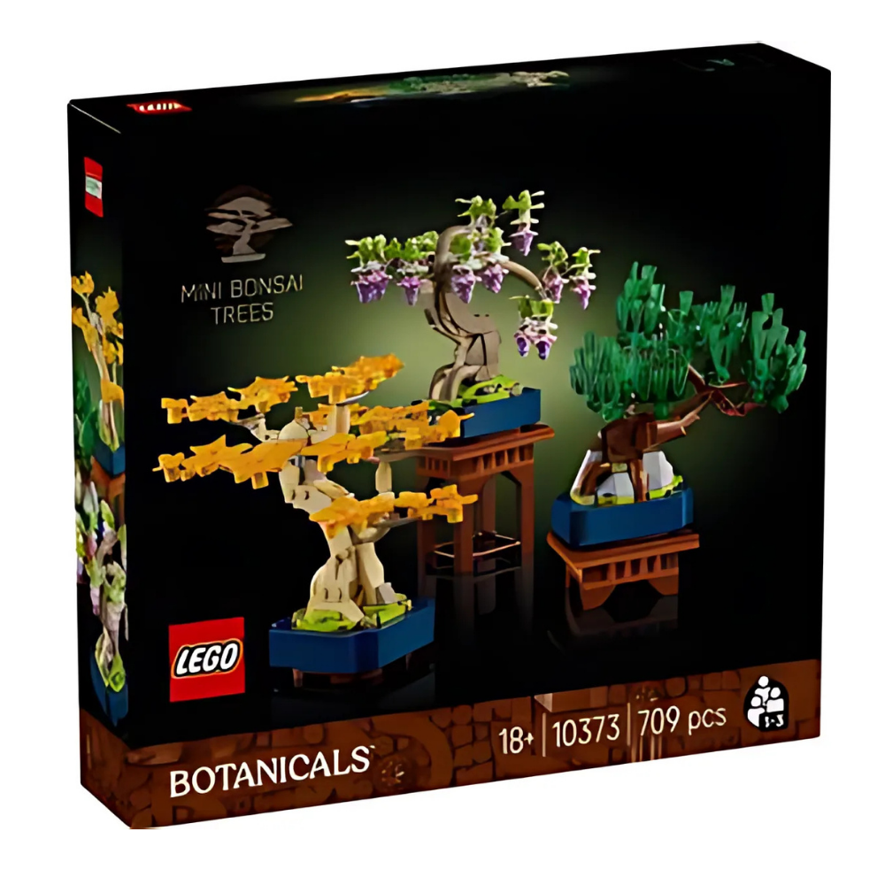 Lego | Set Construible de Tres Mini Bonsáis