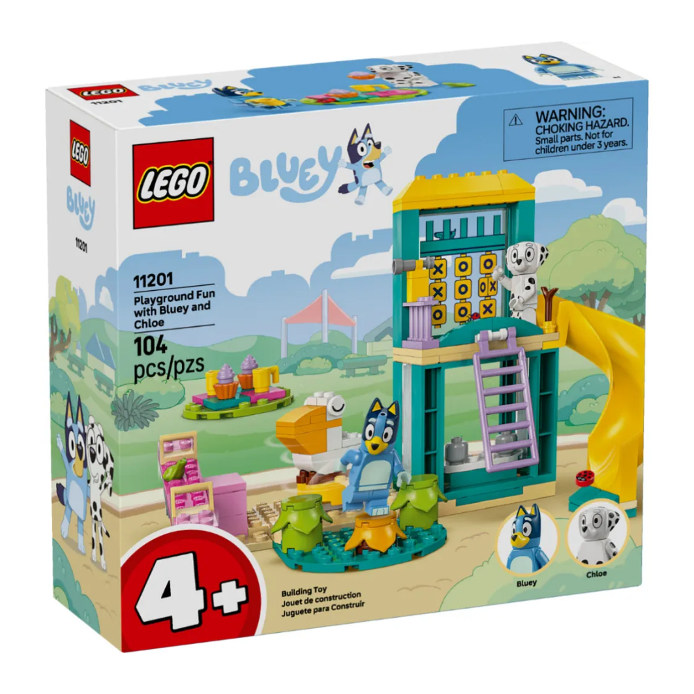 Lego | Diversión en el Parque de Juegos con Bluey y Chloe