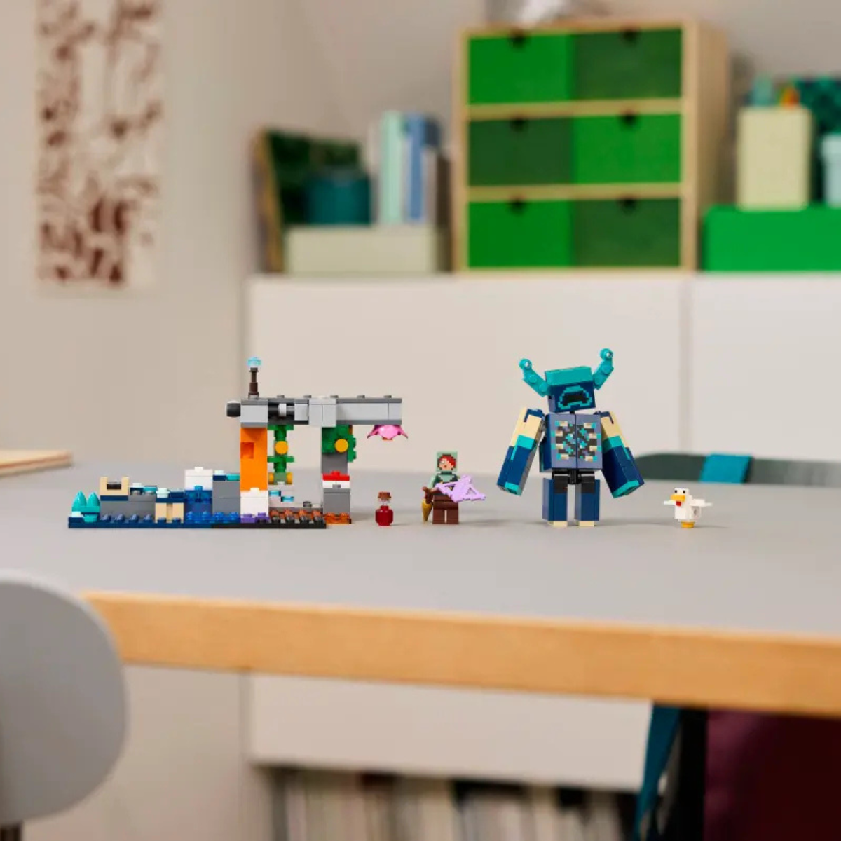 Lego | Minecraaft The Warden Encounter