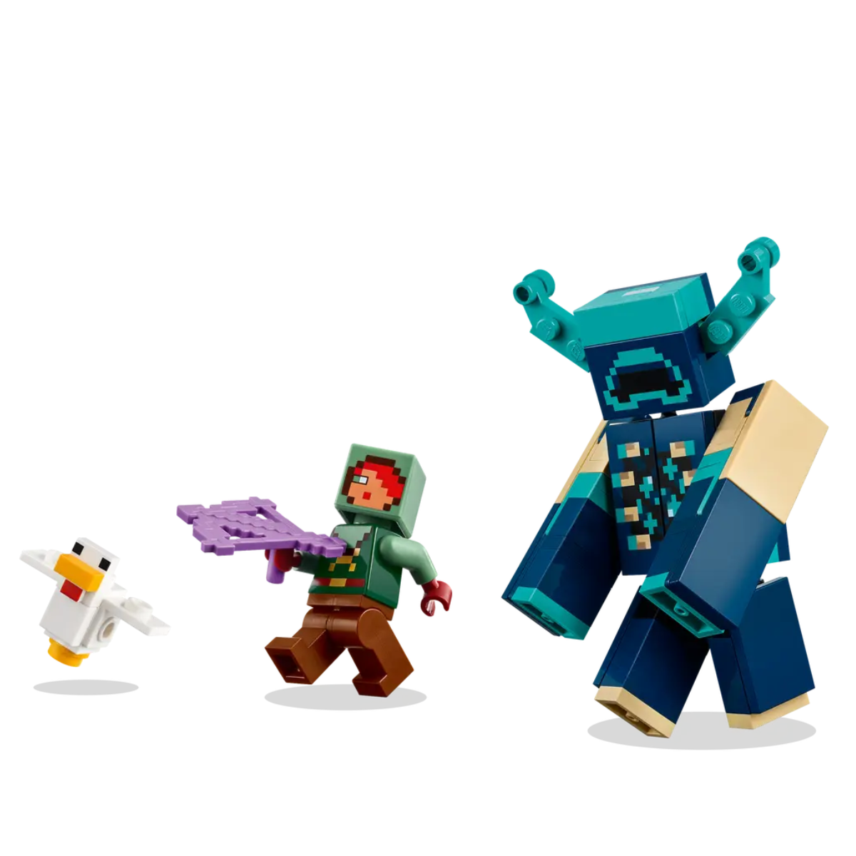 Lego | Minecraaft The Warden Encounter