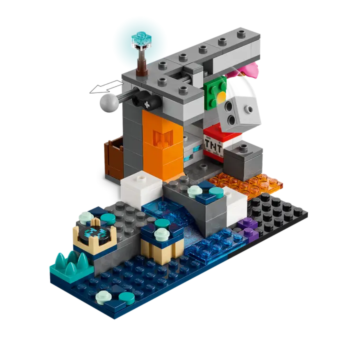 Lego | Minecraaft The Warden Encounter