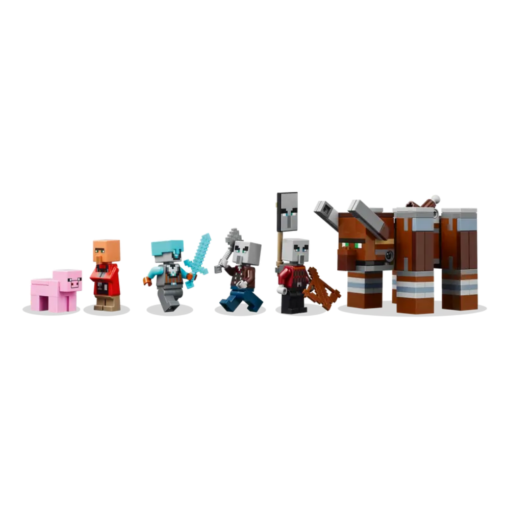 Lego | Minecraft - El Puesto de Saqueadores y Devastador