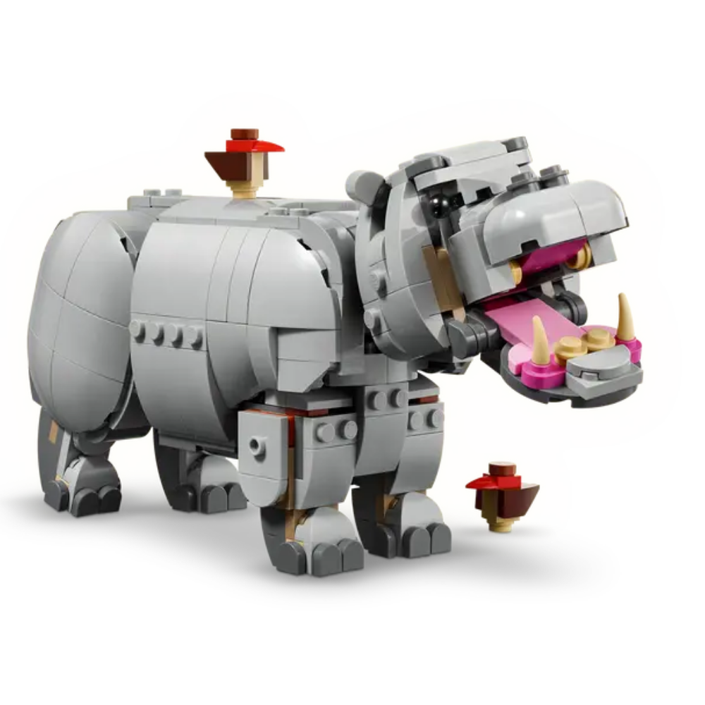 Lego | Fauna Salvaje: Poderoso Rinoceronte con Pájaros