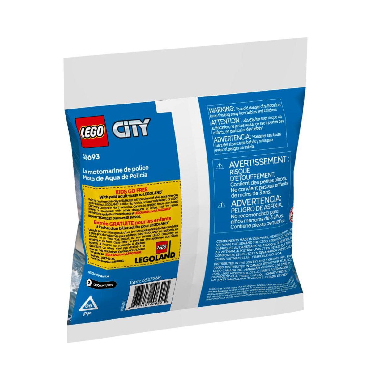 Lego | Moto Acuática de Policía