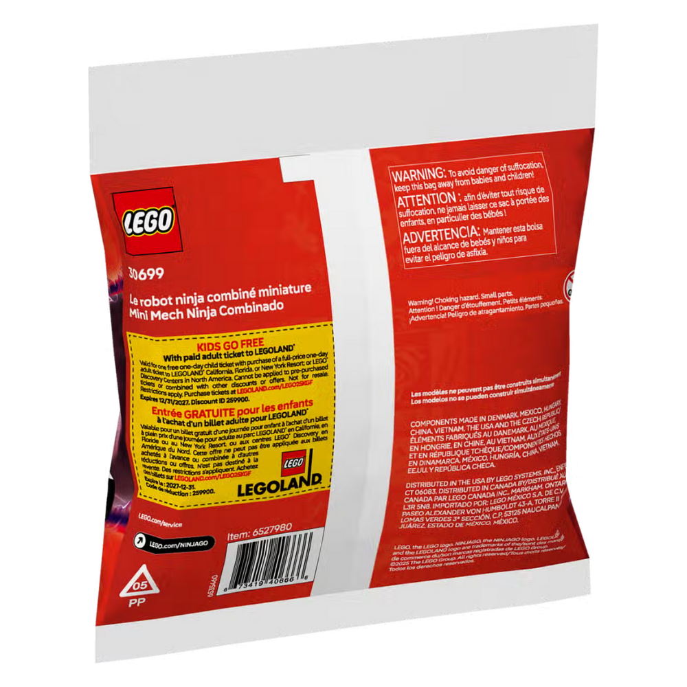 Lego | Mini Meca Ninja Combinado