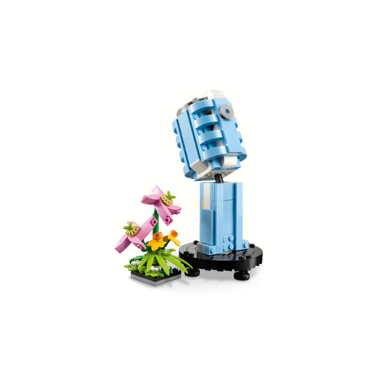 Lego | Tocadiscos con Flores