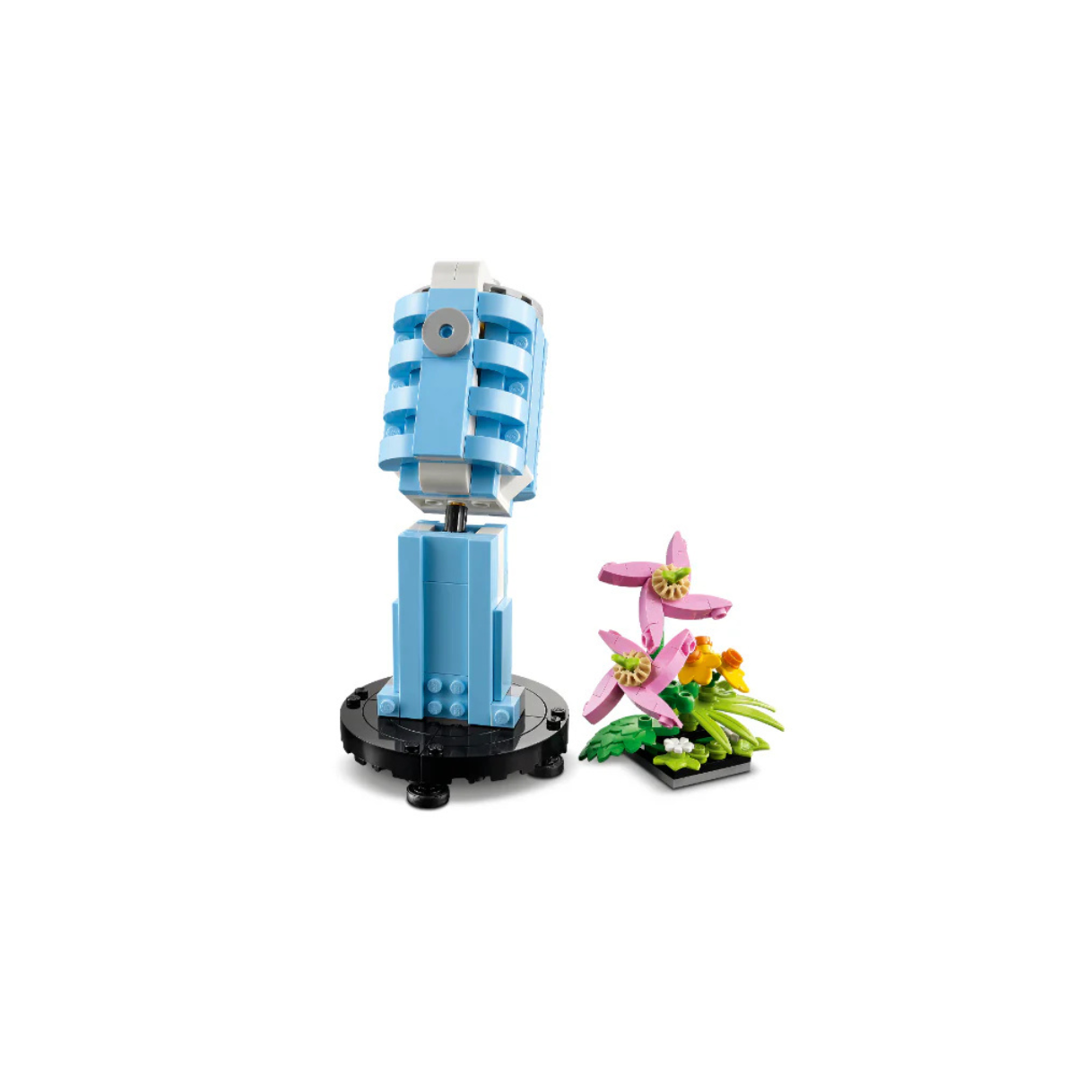 Lego | Tocadiscos con Flores