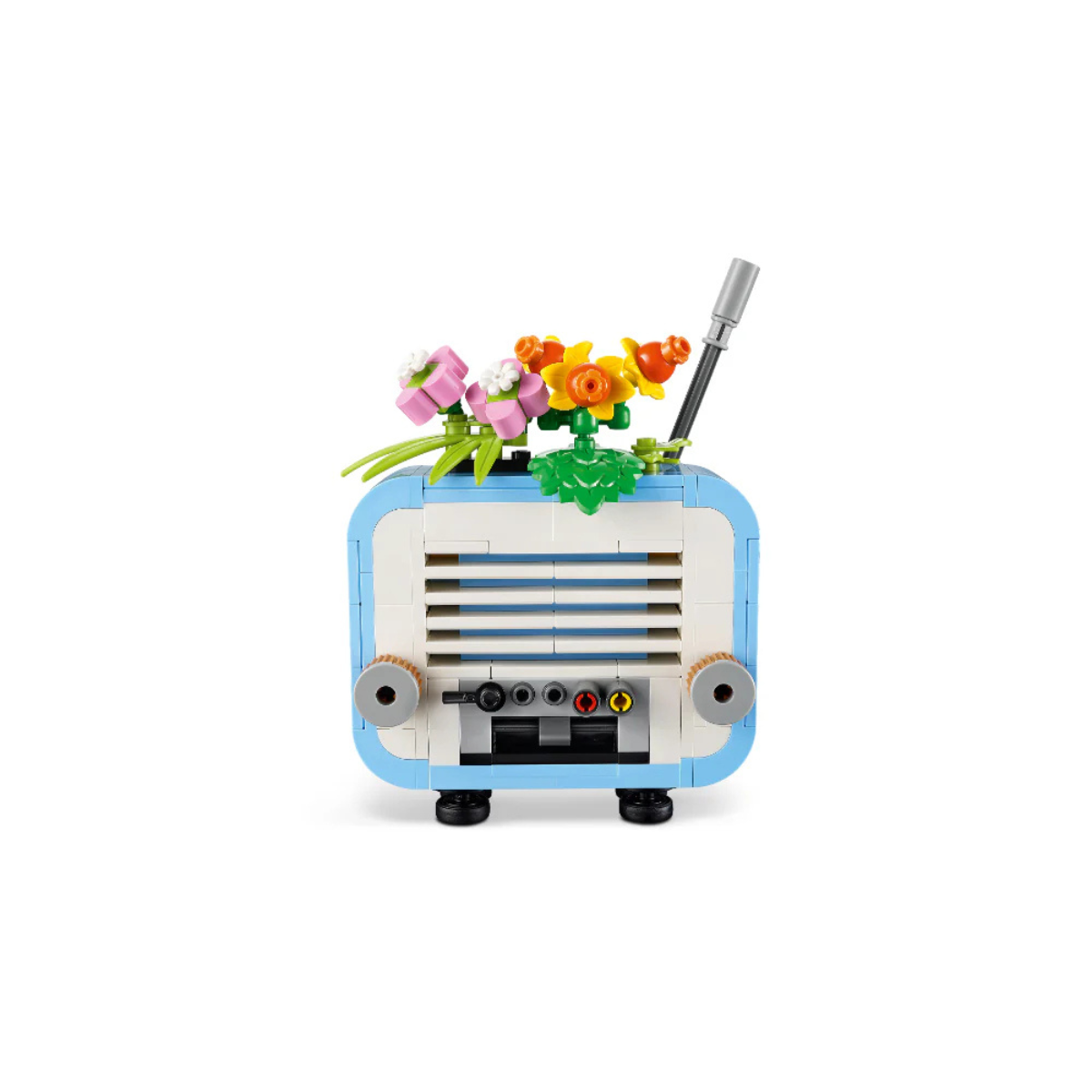 Lego | Tocadiscos con Flores