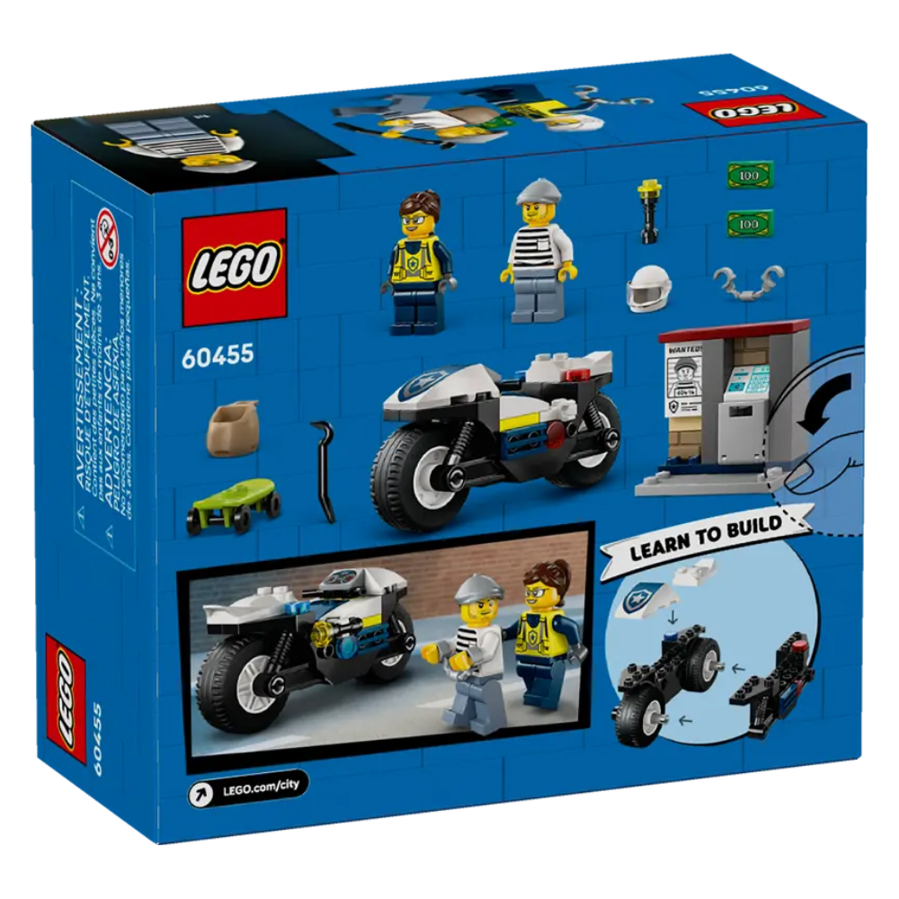 Lego | Persecución en Moto de Policía