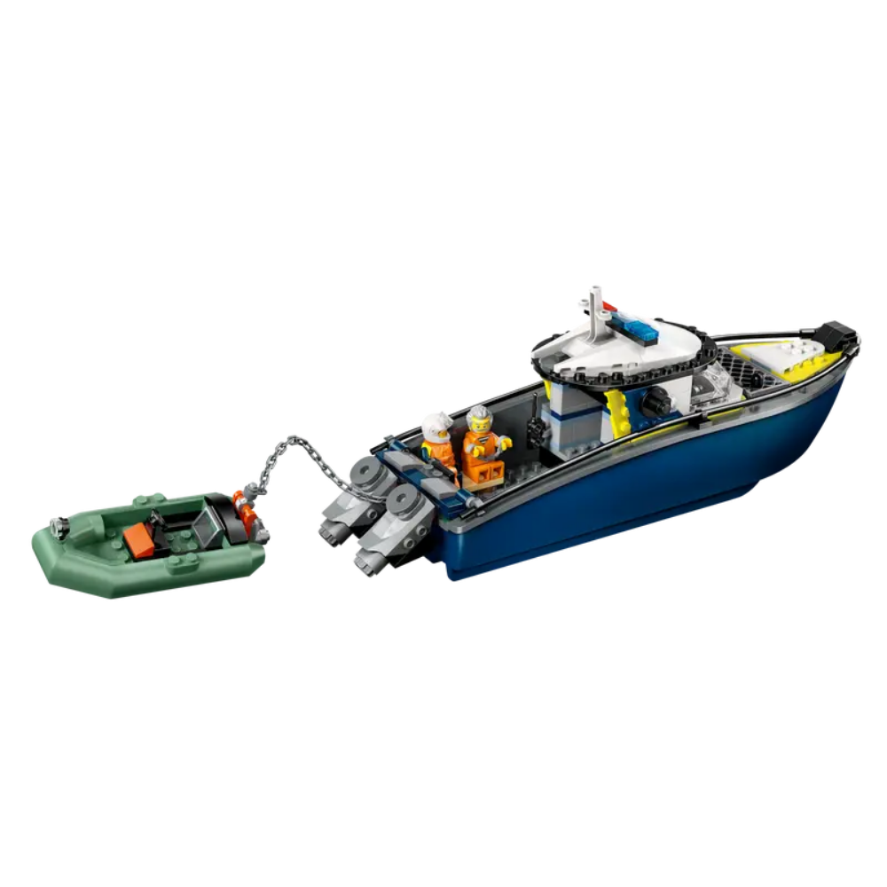 Lego | Persecución en Barco de Policía