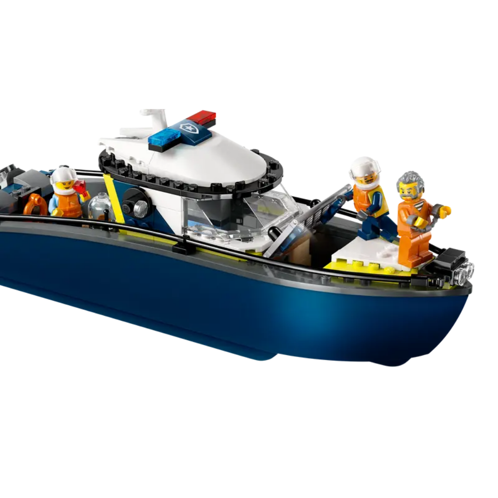Lego | Persecución en Barco de Policía