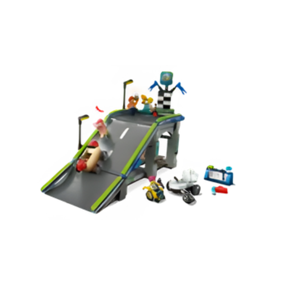 Lego | Sin Límites: Rampa de Aceleración para Coches de Carreras