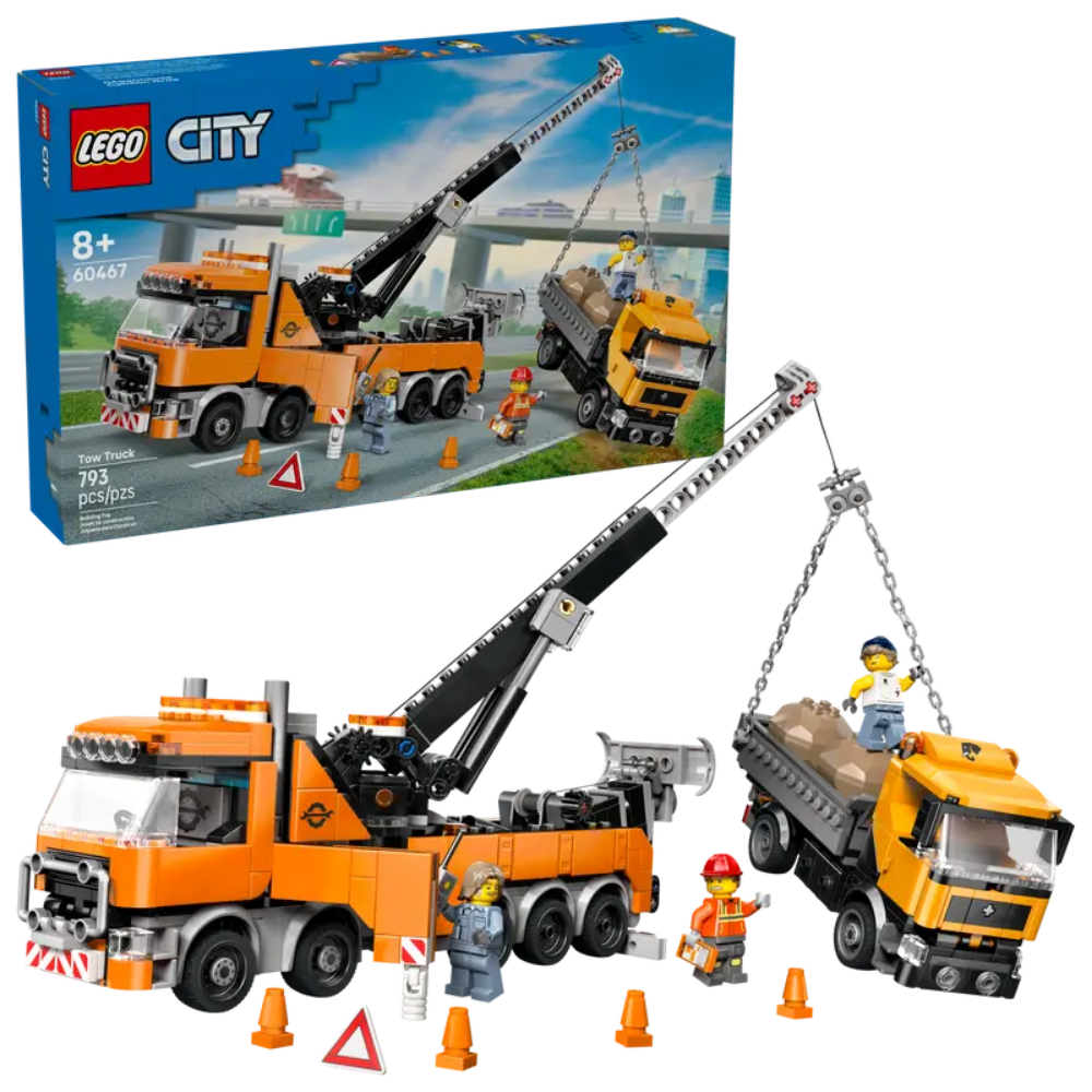 Lego | Camión Grúa Pesado de Recuperación