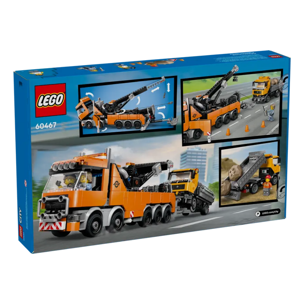Lego | Camión Grúa Pesado de Recuperación