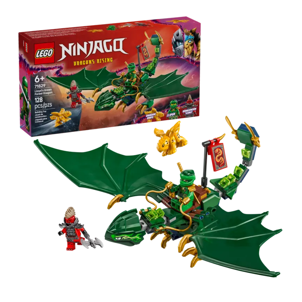 Lego | Dragón Verde del Bosque de Lloyd