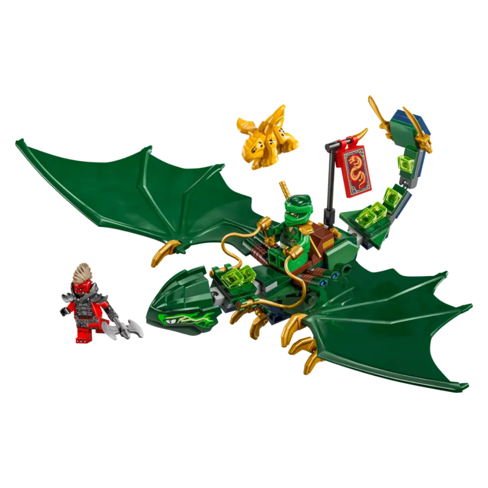Lego | Dragón Verde del Bosque de Lloyd