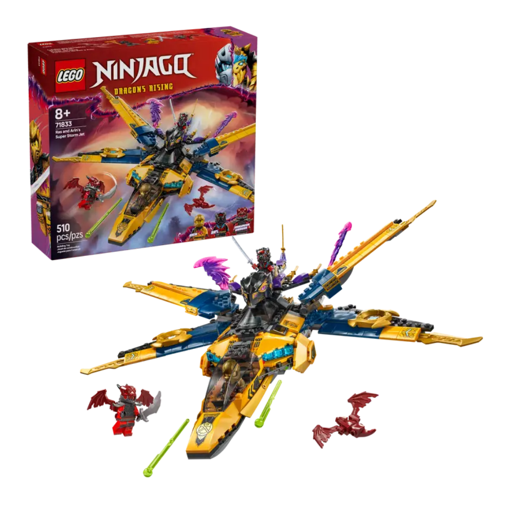 Lego | Super Jet de la Tormenta de Ras y Arin