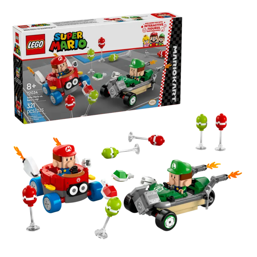 Lego | Mario Kart™: Bebé Mario vs. Bebé Luigi
