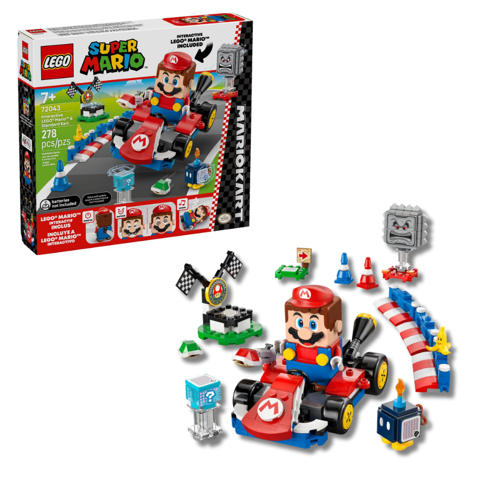 Lego | Mario™ interactivo y Kart estándar - Felix Online