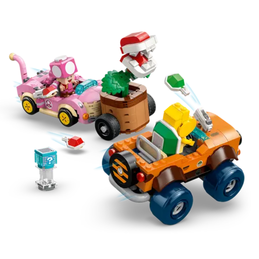 Lego | Mario Kart™ – Persecución con potenciador de Planta Piraña