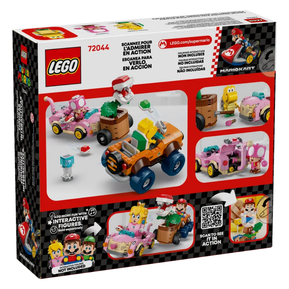 Lego | Mario Kart™ – Persecución con potenciador de Planta Piraña