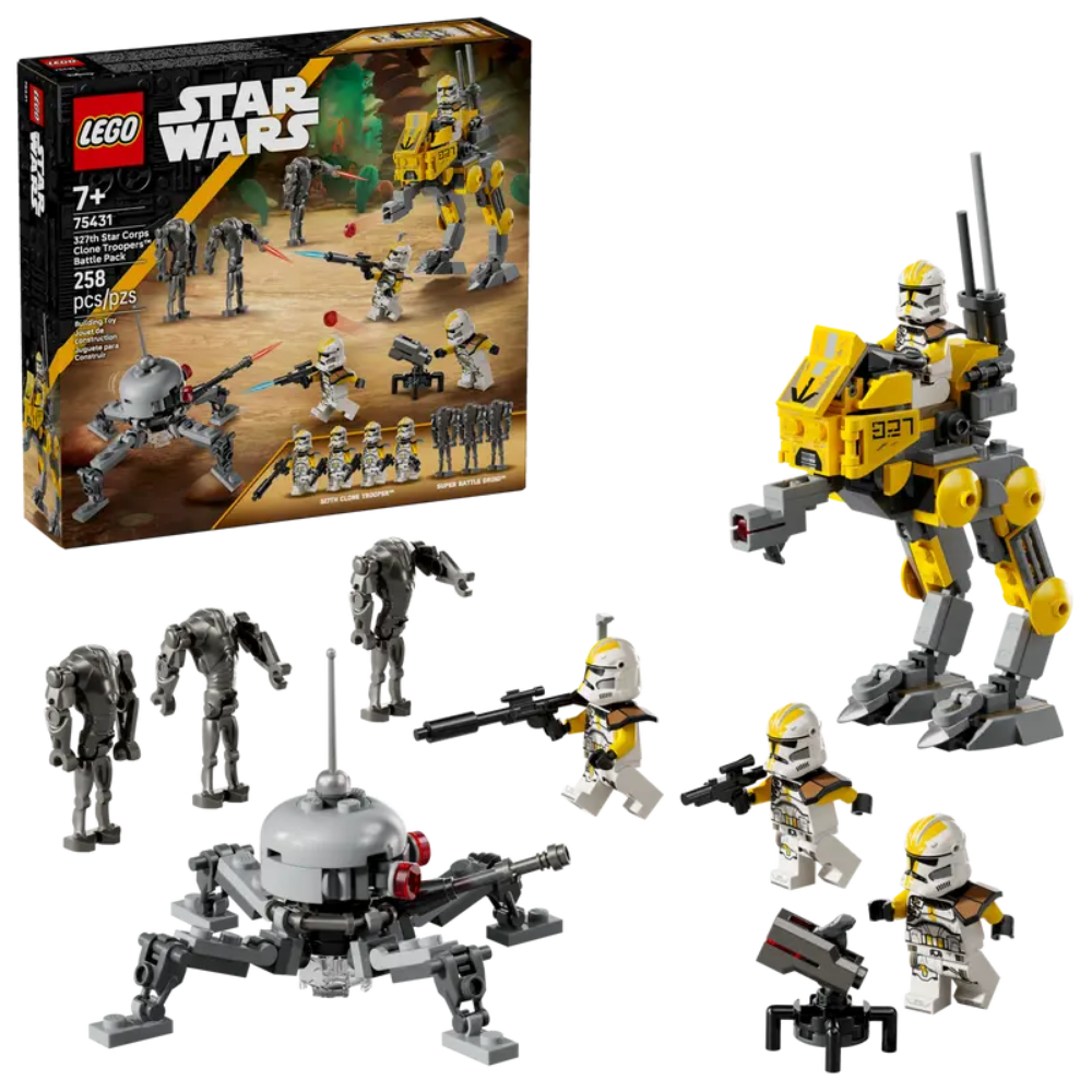 Lego | Pack de Soldados Clon del 327 Cuerpo Estelar