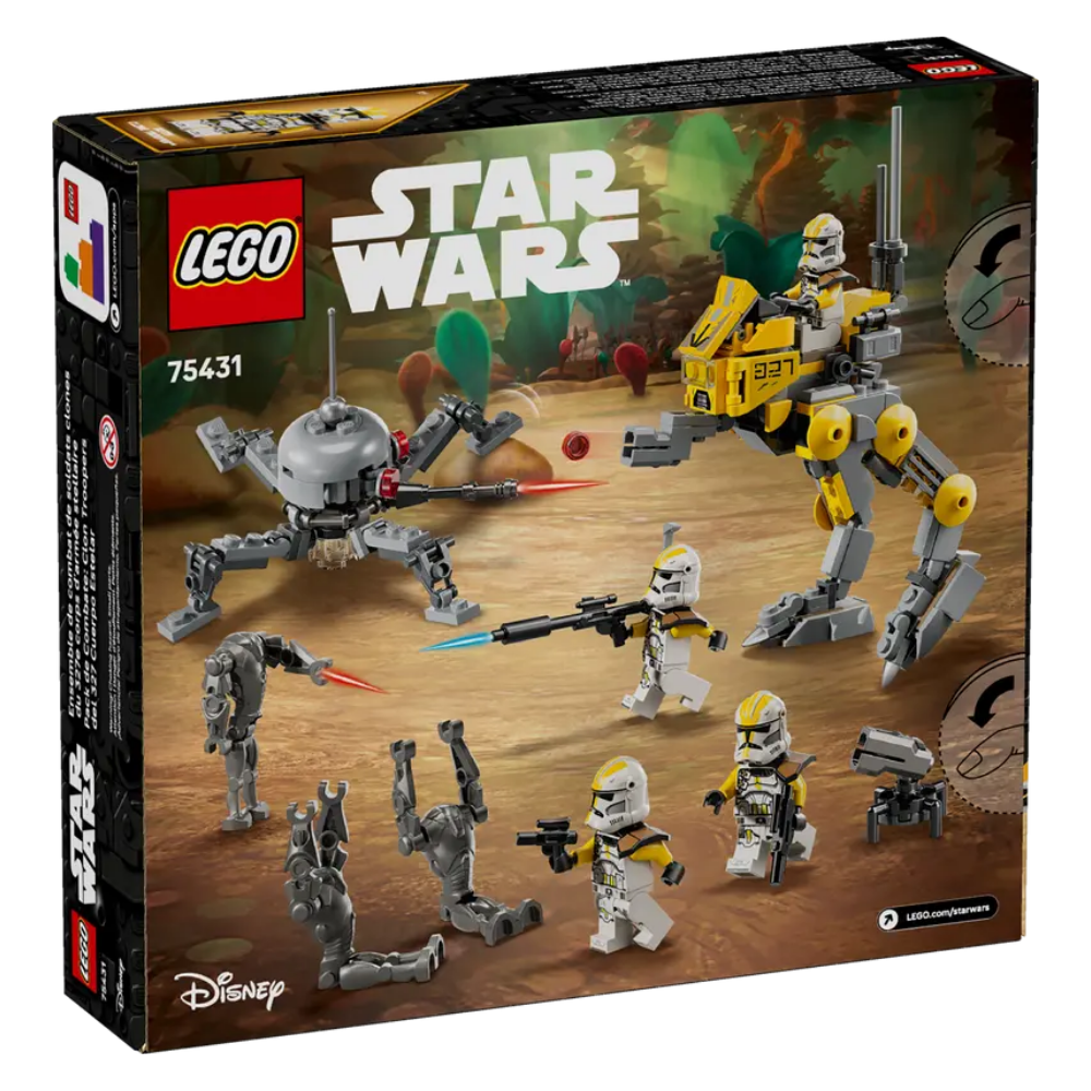 Lego | Pack de Soldados Clon del 327 Cuerpo Estelar