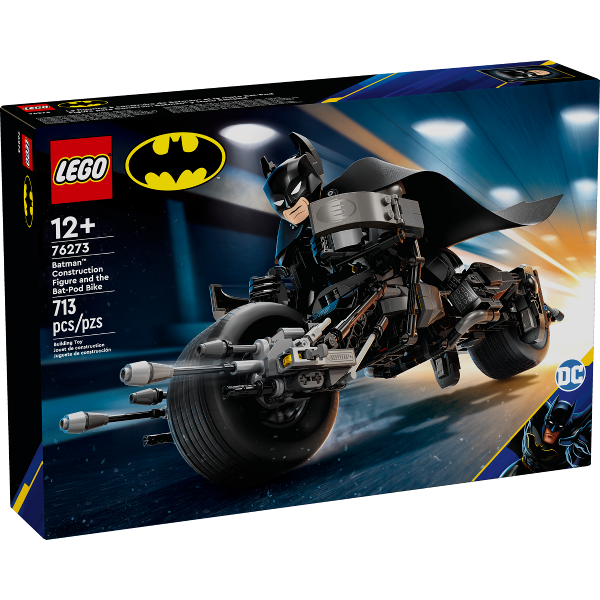 Figura para Construir Batman™ y Moto Bat-Pod