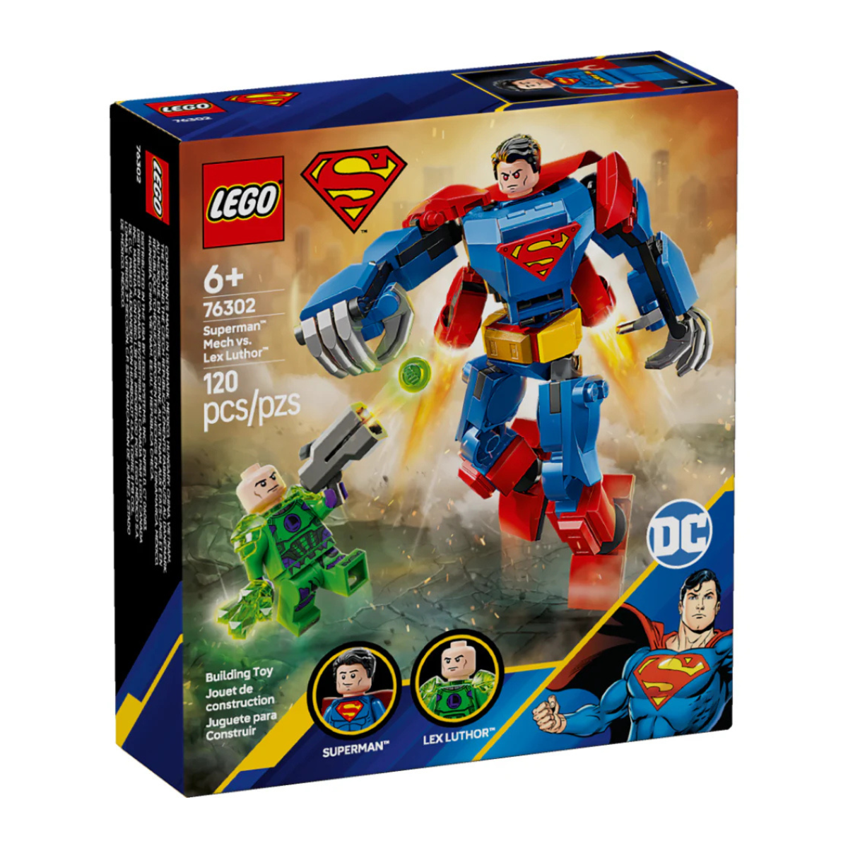 Lego | Armadura Robótica de Superman™ vs. Lex Luthor™