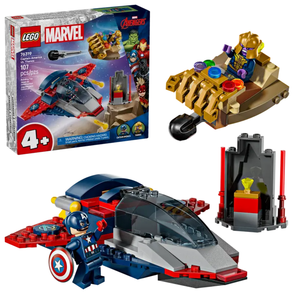 Lego | Capitán América vs. Thanos
