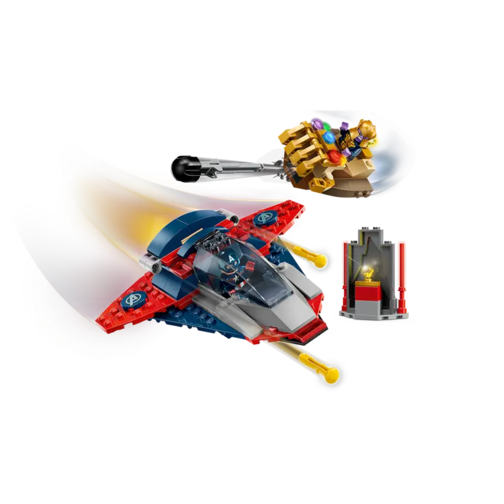 Lego | Capitán América vs. Thanos