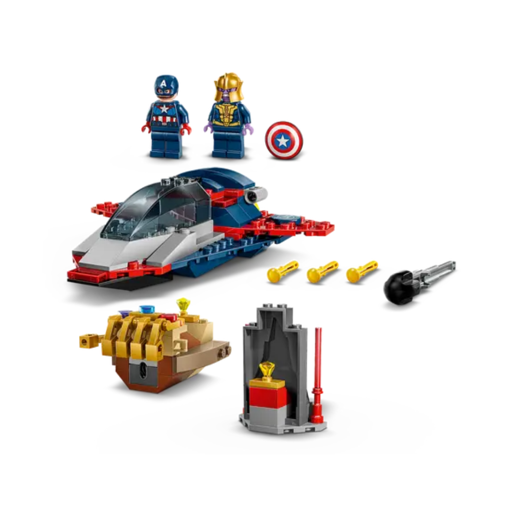 Lego | Capitán América vs. Thanos