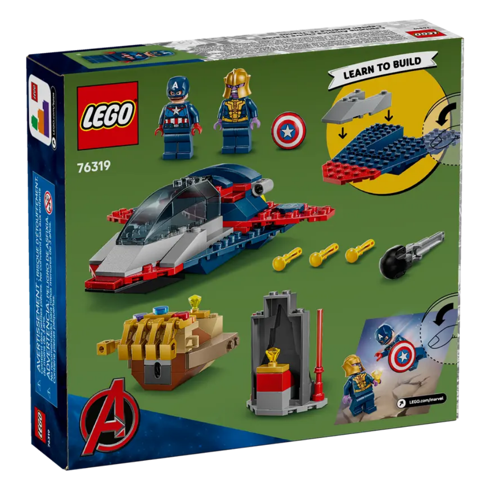 Lego | Capitán América vs. Thanos