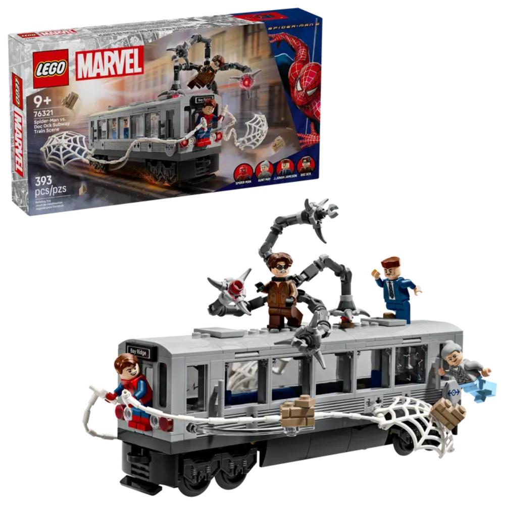 Lego | Spider-Man vs. Doc Ock - Tren Subterráneo