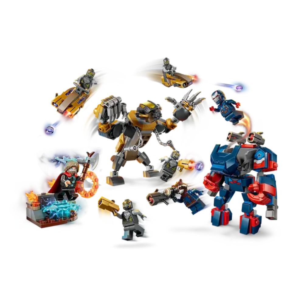 Lego | Thor de Vengadores: Endgame vs. Chitauri