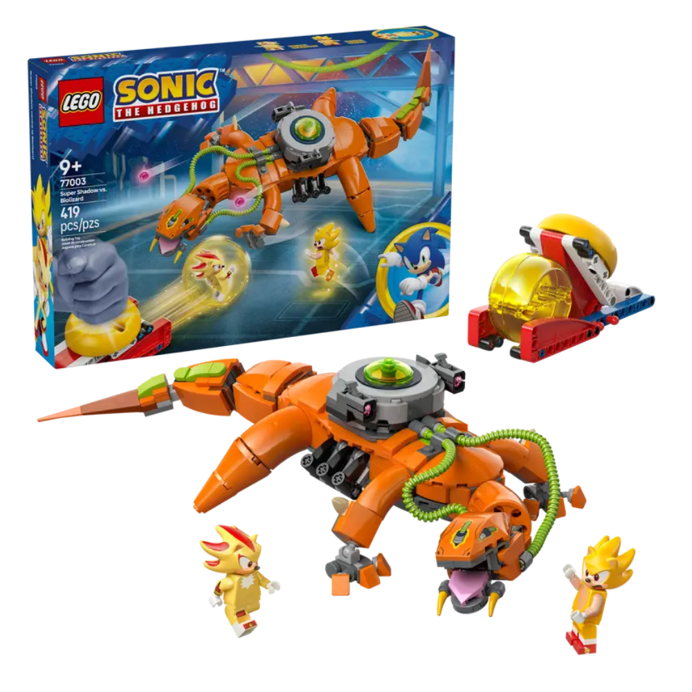 Lego | Super Shadow vs. Biolizard