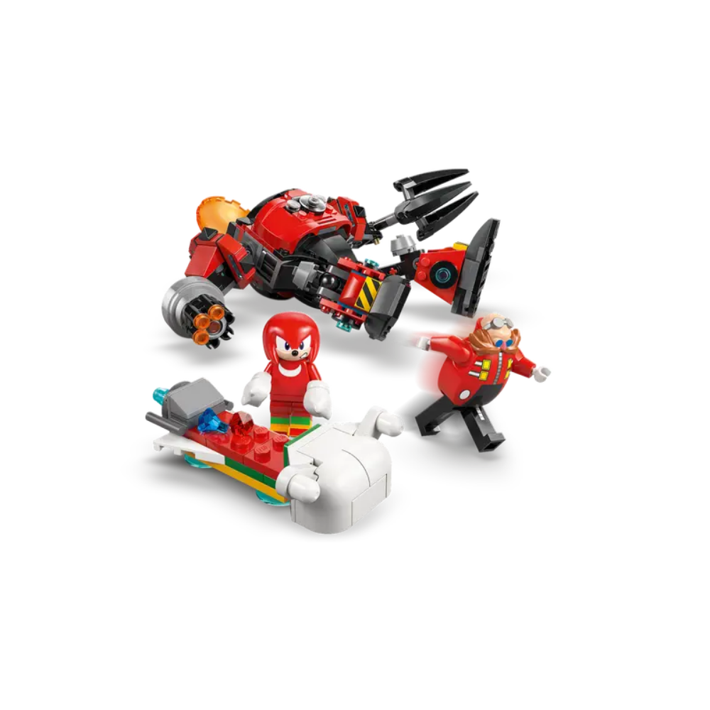 Lego | Knuckles vs. Meca Egg Crusher del Dr. Eggman