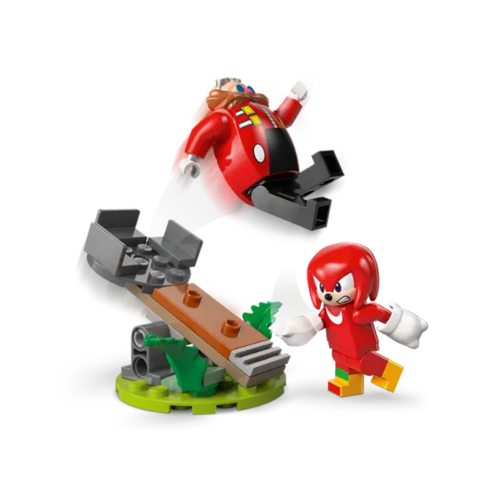 Lego | Knuckles vs. Meca Egg Crusher del Dr. Eggman