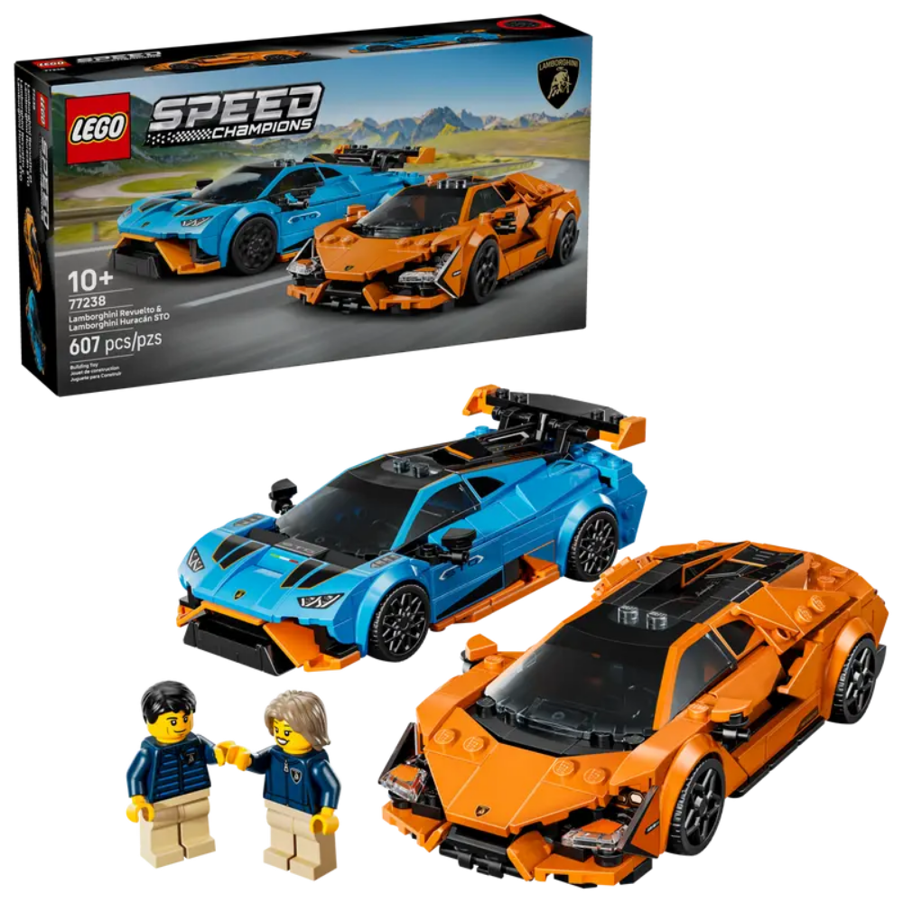 Lego | Lamborghini Revuelto y Huracán STO