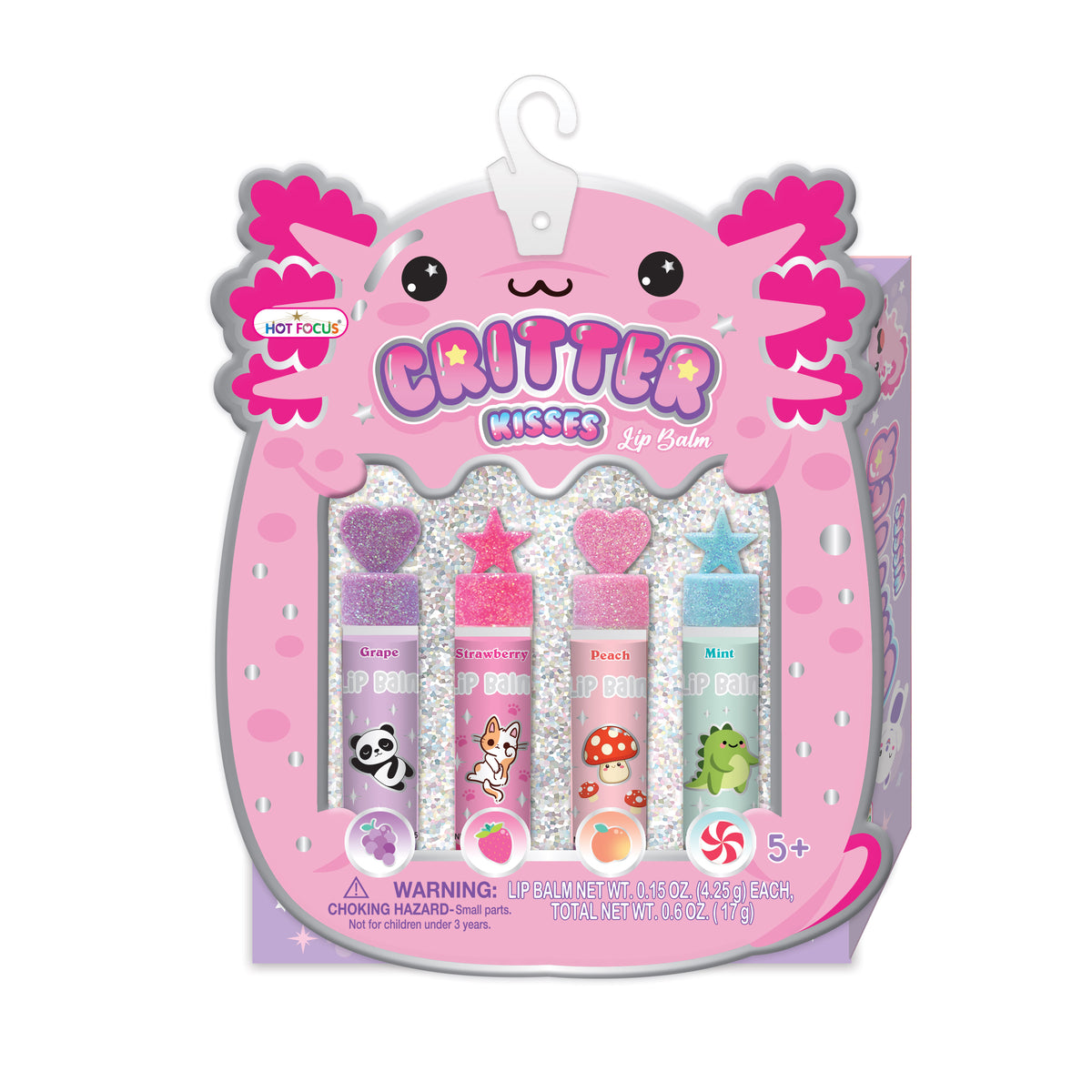 Hot Focus | Critter Kisses Lip Balms Critters