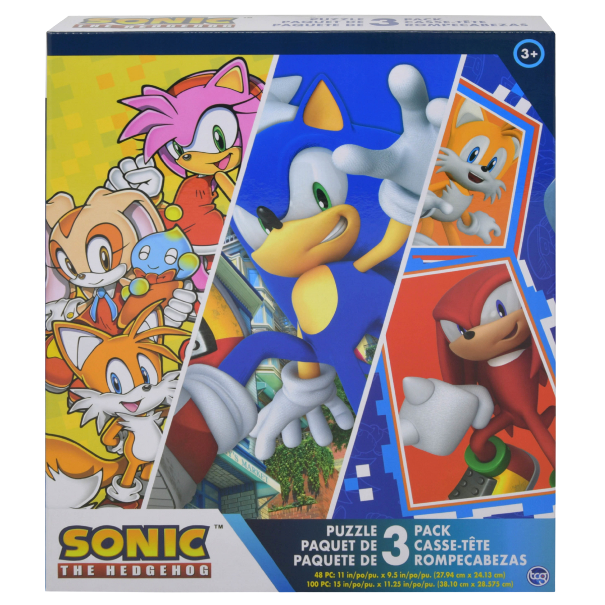 Puzzle Rompecabezas De Sonic Sonic The Hedgehog Rompecabezas De