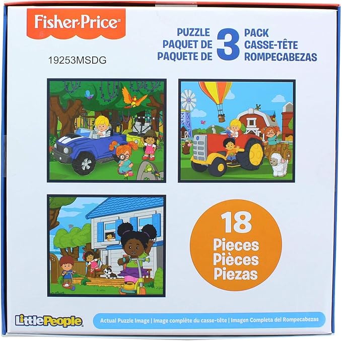 Fisher Price Little People Rompecabezas para Niños