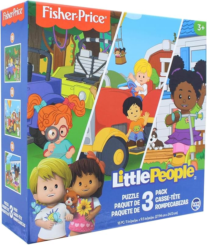 Fisher Price Little People Rompecabezas para Niños