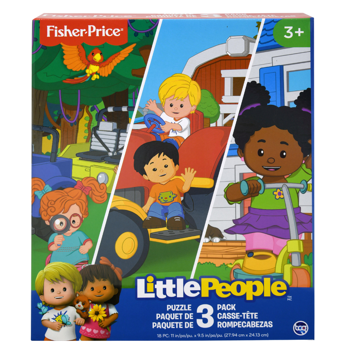 Fisher Price Little People Rompecabezas para Niños
