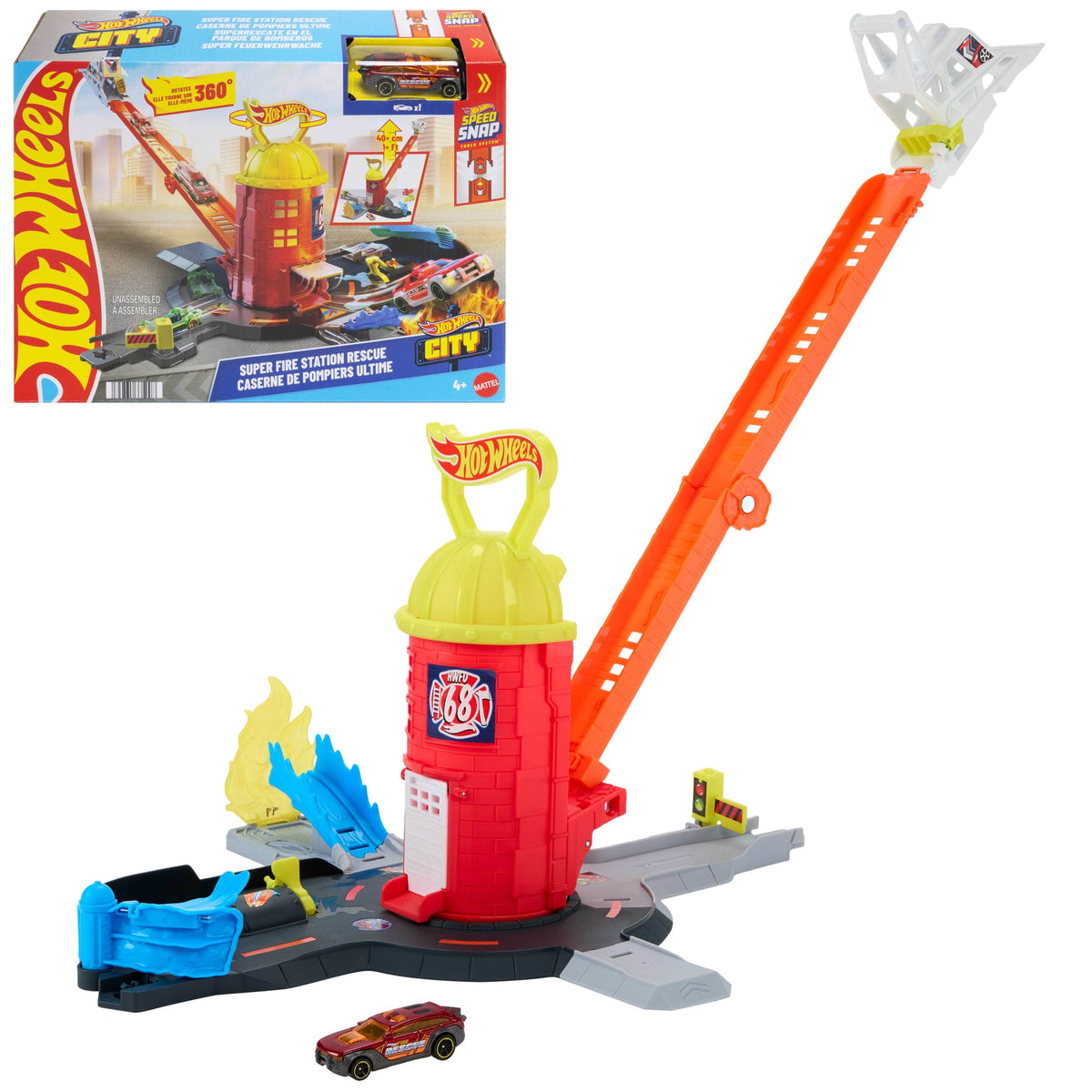 Hot Wheels | Pista City Superestación de Bomberos