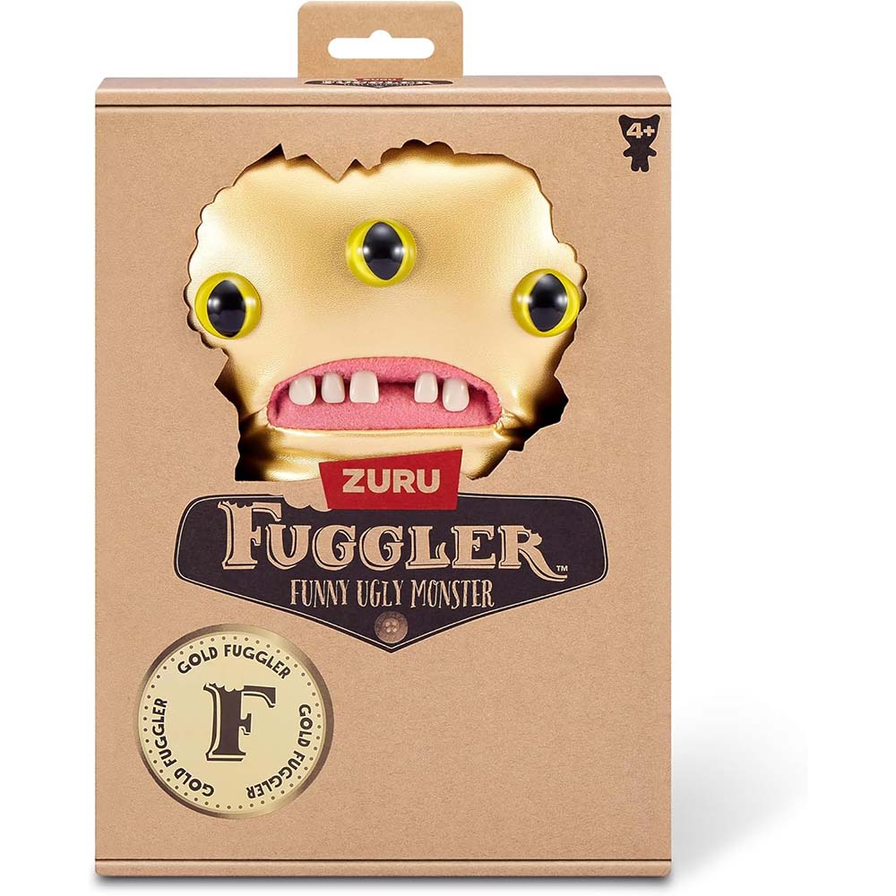Fuggler | Peluche Gold Fuggler con acabado dorado
