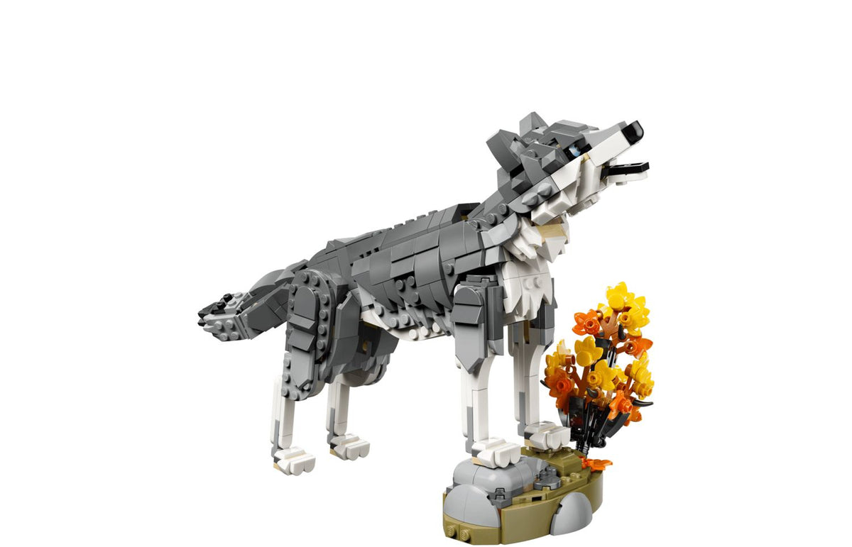 LEGO Creator | Lobo gris Creator 3 en 1, 657 piezas